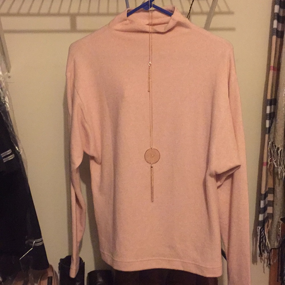 Light pink sweater!